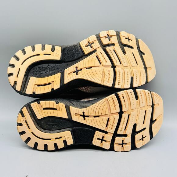 Brooks Shoes Womens 9 White Black Adrenaline GTS 22 Running Athletic Sneakers - Picture 9 of 11